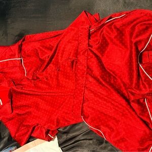 Delta Red Satin Garment